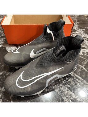 Men's Nike Alpha Menace Elite 3 Black Football Cleats Size 13 CT6648-001 New